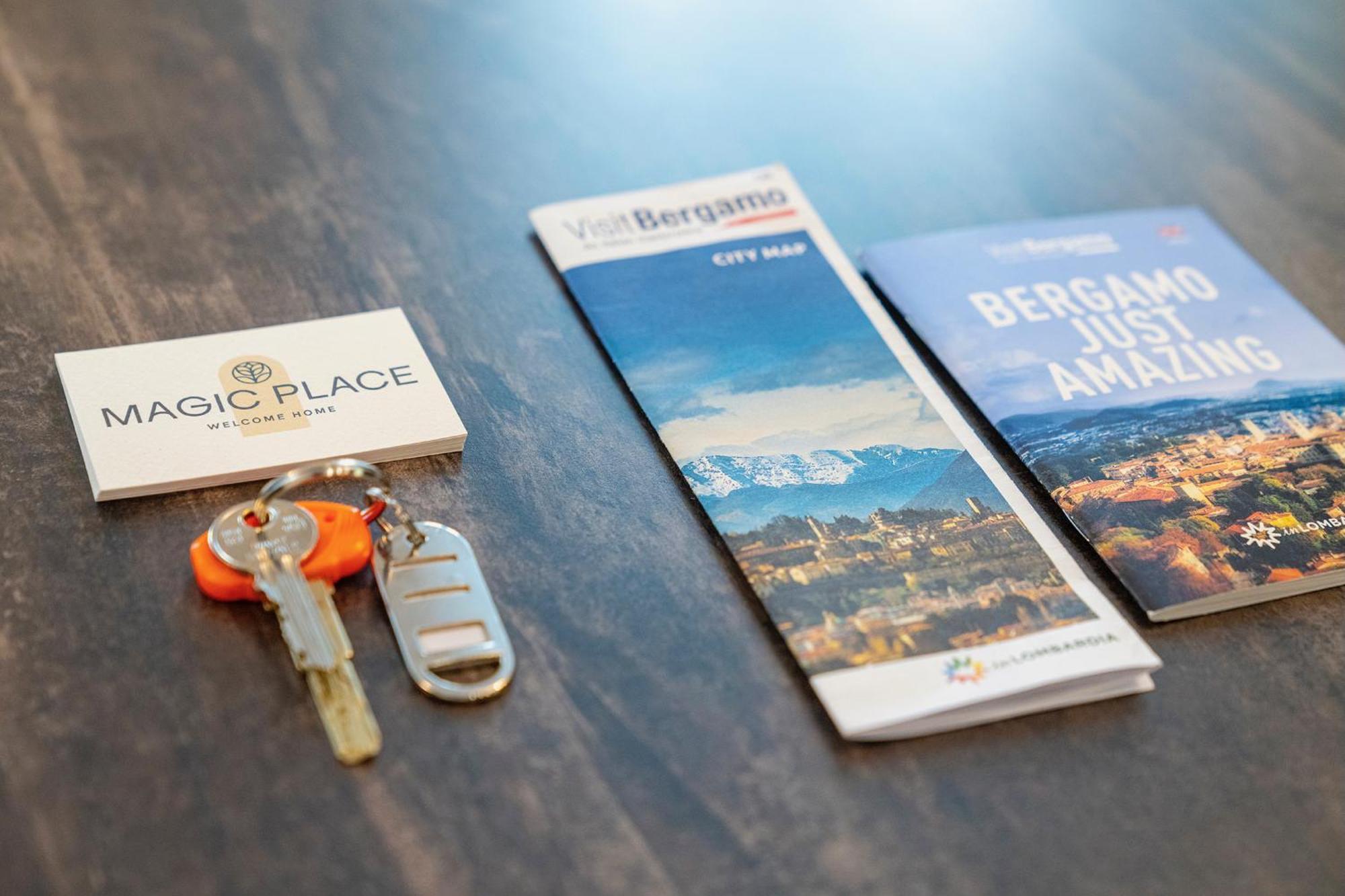 Magic Place Bergamo! Classy Apartment In The Heart Of The City Eksteriør bilde
